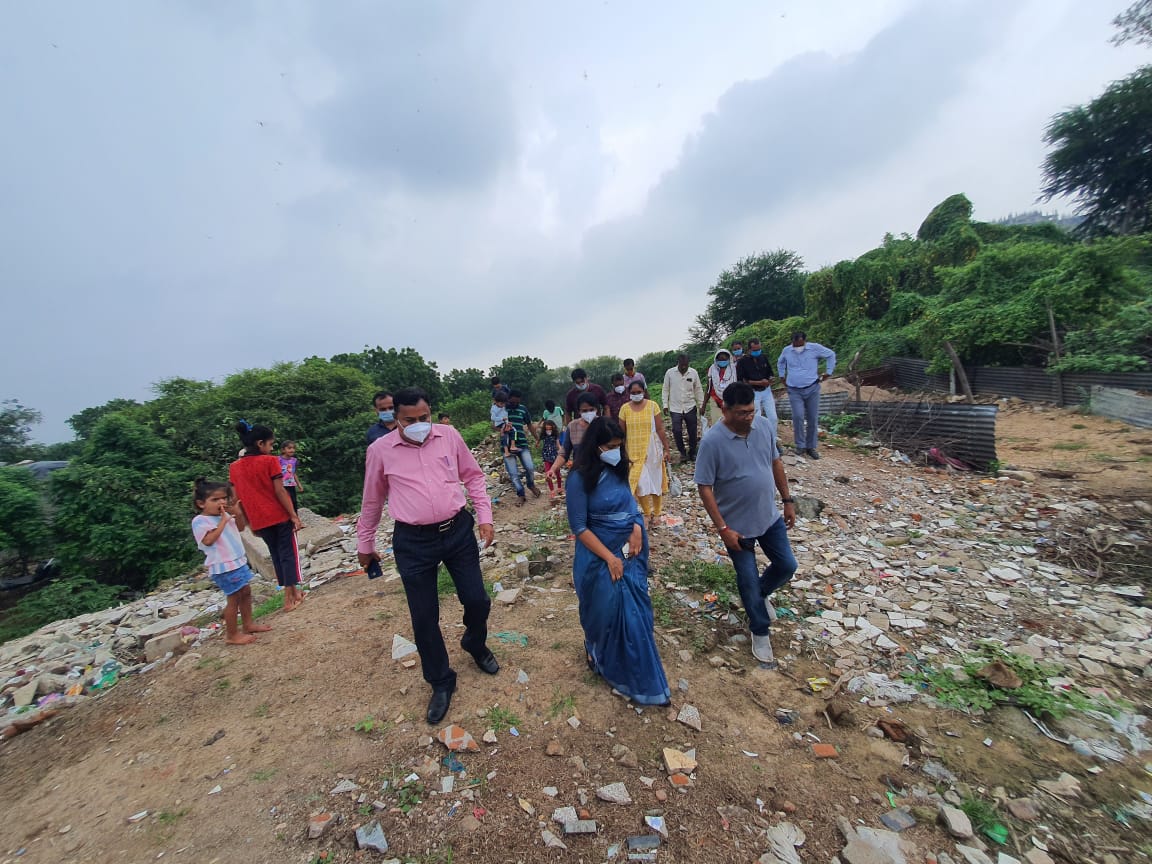 Commissioner VMC supervised Sanitation & NVBDCP activities 