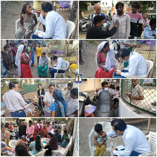 વડોદરા મહાનગર પાલિકાના આરોગ્ય વિભાગ દ્વારા અલગ અલગ વિસ્તારોમાં ભિક્ષુકો, શેરી બાળકો તથા વૃદ્ધોનું હેલ્થ ચેકઅપ કરવામાં આવ્યું.